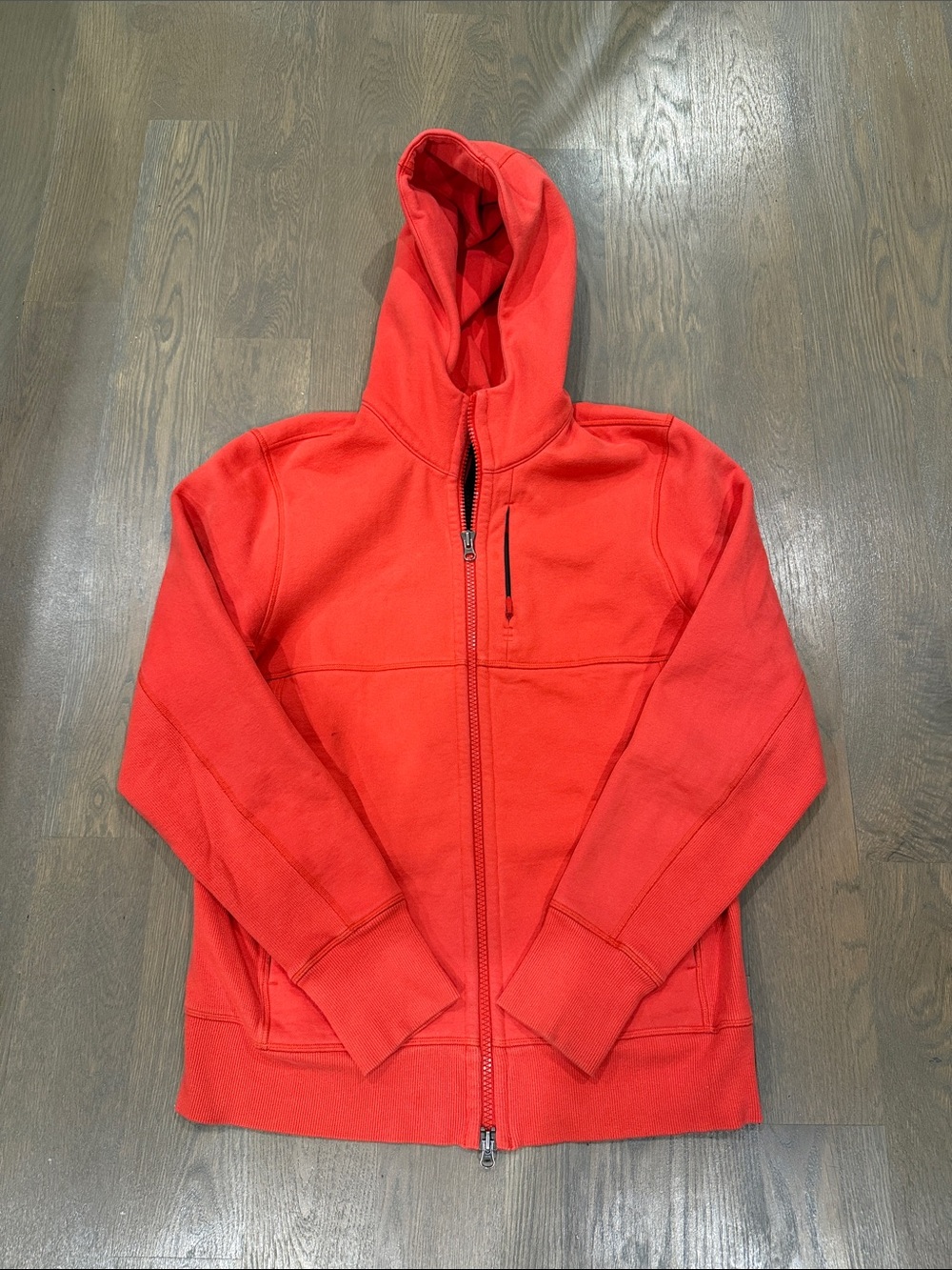 Lululemon Men’s Red Zip-up Sweatshirt